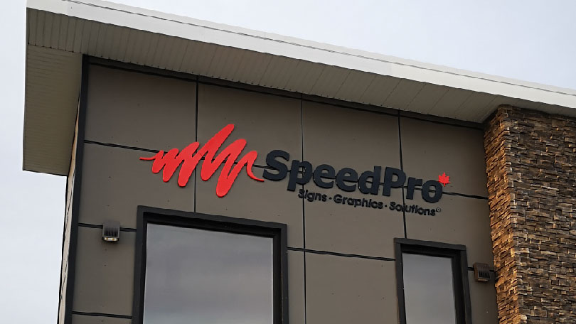 Vehicle wrap work from Speedpro Signs Winnipeg South