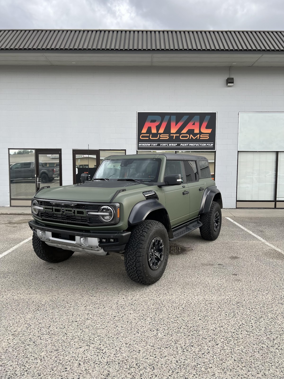 Vehicle wrap work from Rival Customs