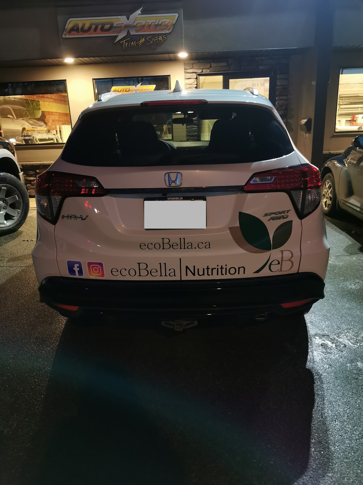 Vehicle wrap work from Autoexotic Trim & Signs