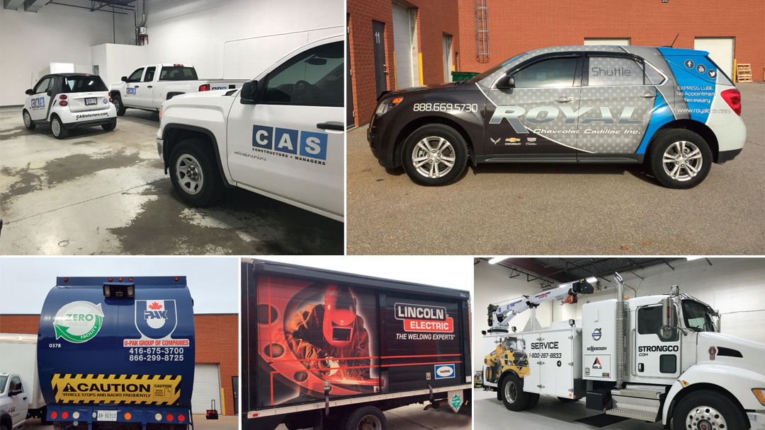 Vehicle wrap work from Vehicle Wraps Mississauga