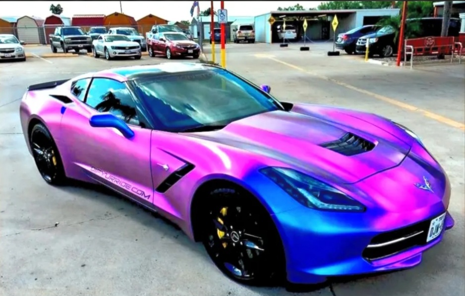 Vehicle wrap work from Vinyl Visions