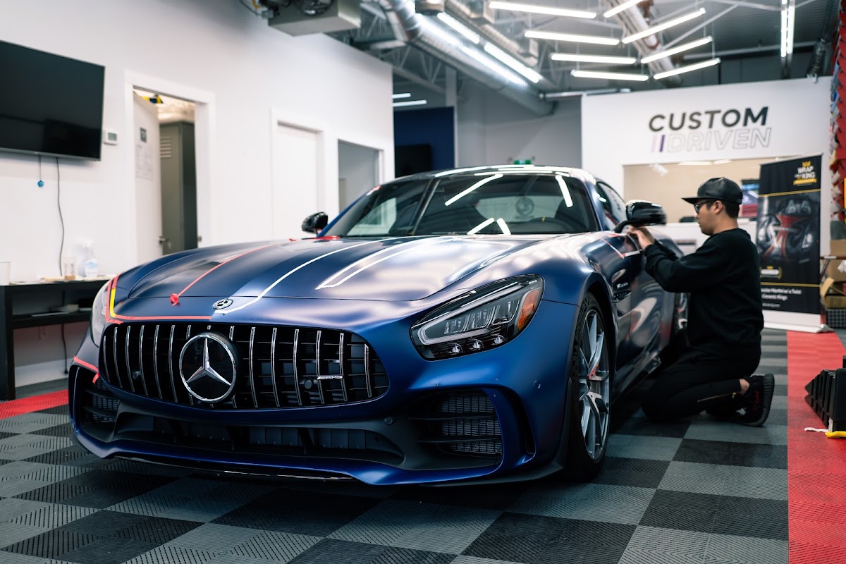 Vehicle wrap work from Custom Driven