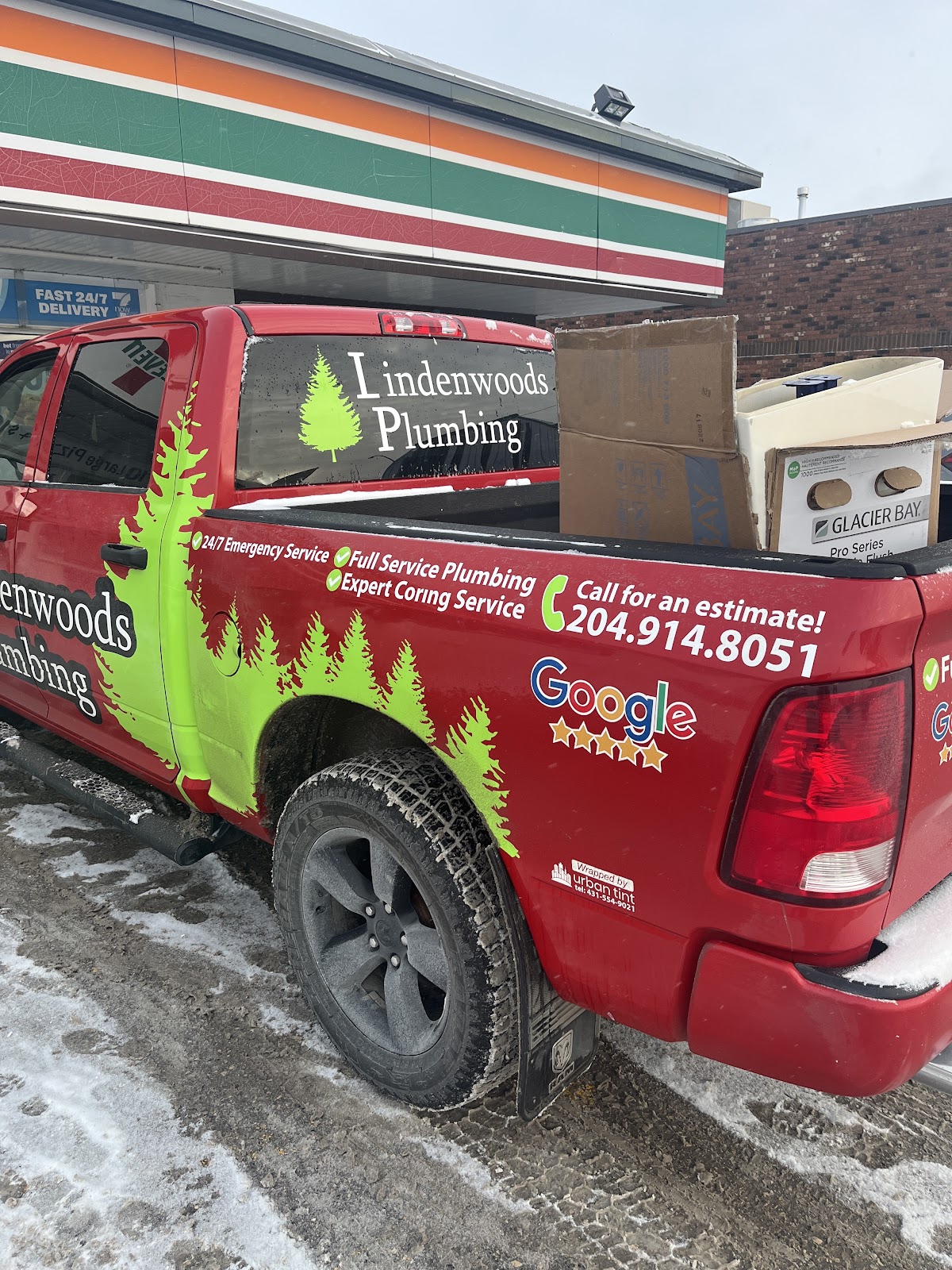 Vehicle wrap work from Urban Tint