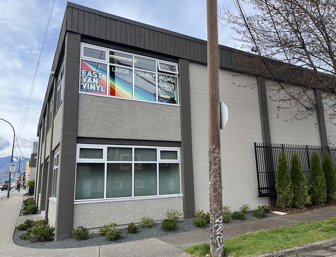 Vehicle wrap work from East Van Vinyl