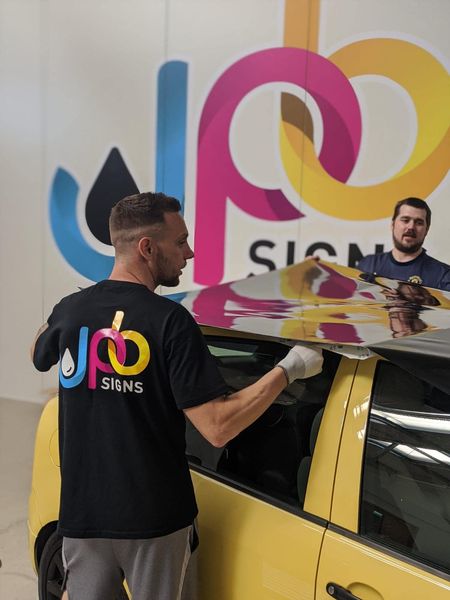 Vehicle wrap work from JPB Signs Ltd