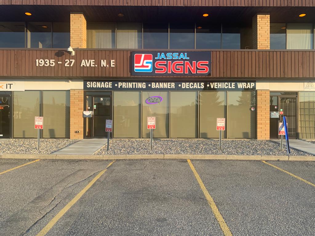 Vehicle wrap work from Jassal Signs Calgary