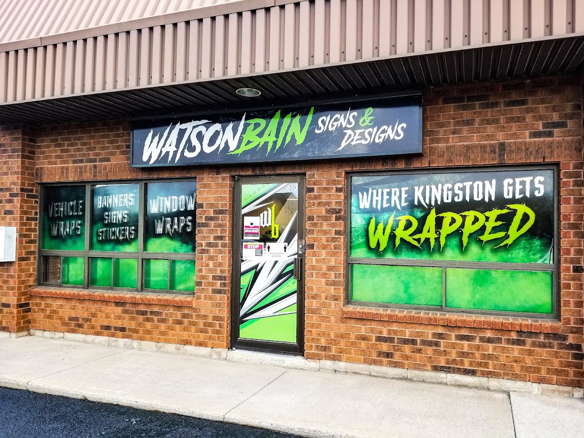 Vehicle wrap work from Watson Bain Signs & Designs