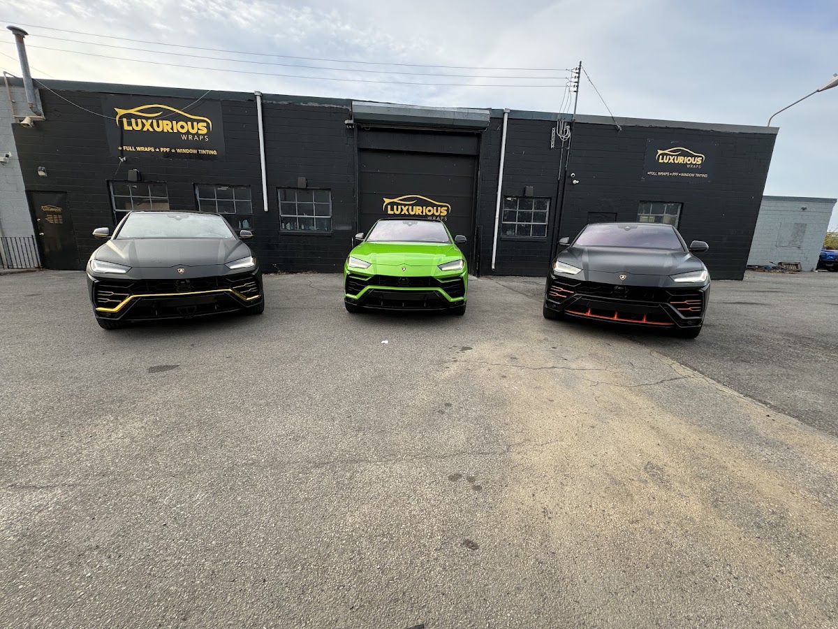 Vehicle wrap work from Luxurious Wraps