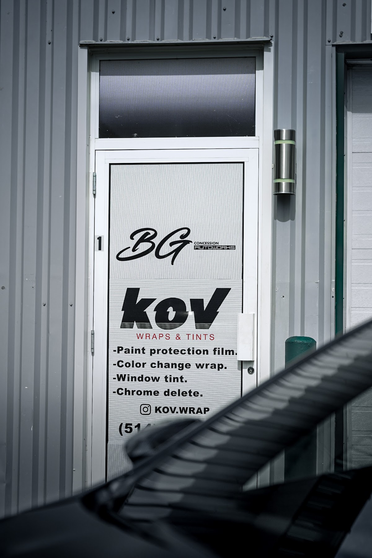 Vehicle wrap work from kov wrap