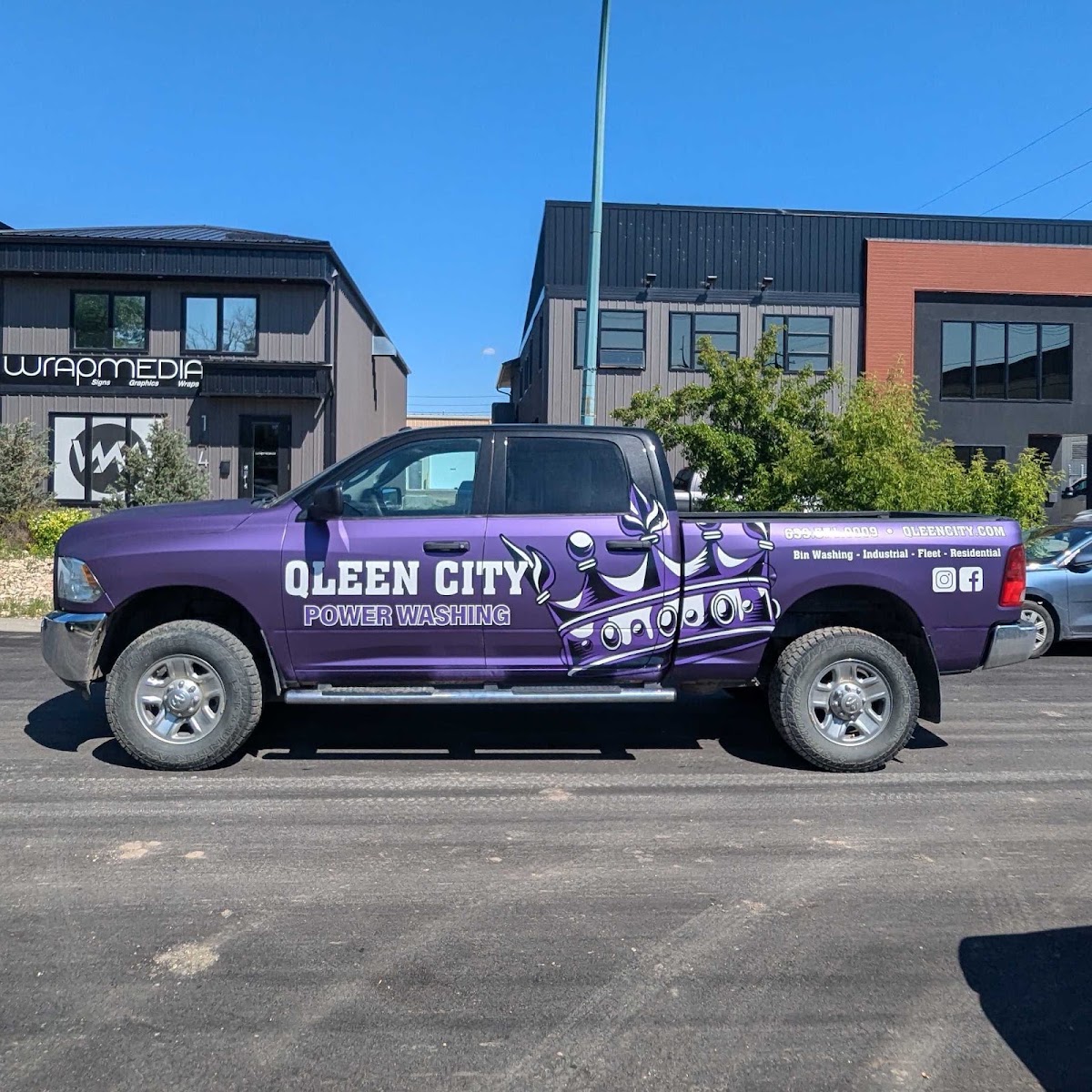Vehicle wrap work from Wrap Media