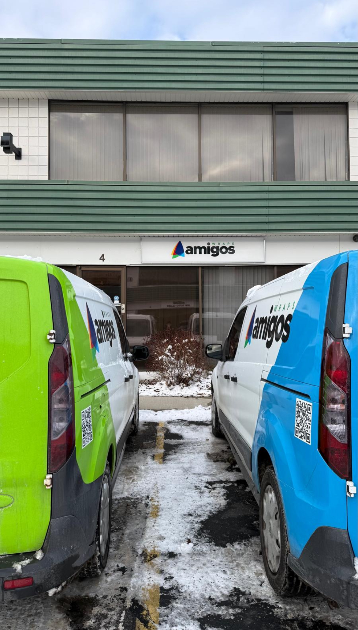 Vehicle wrap work from Amigos Wraps