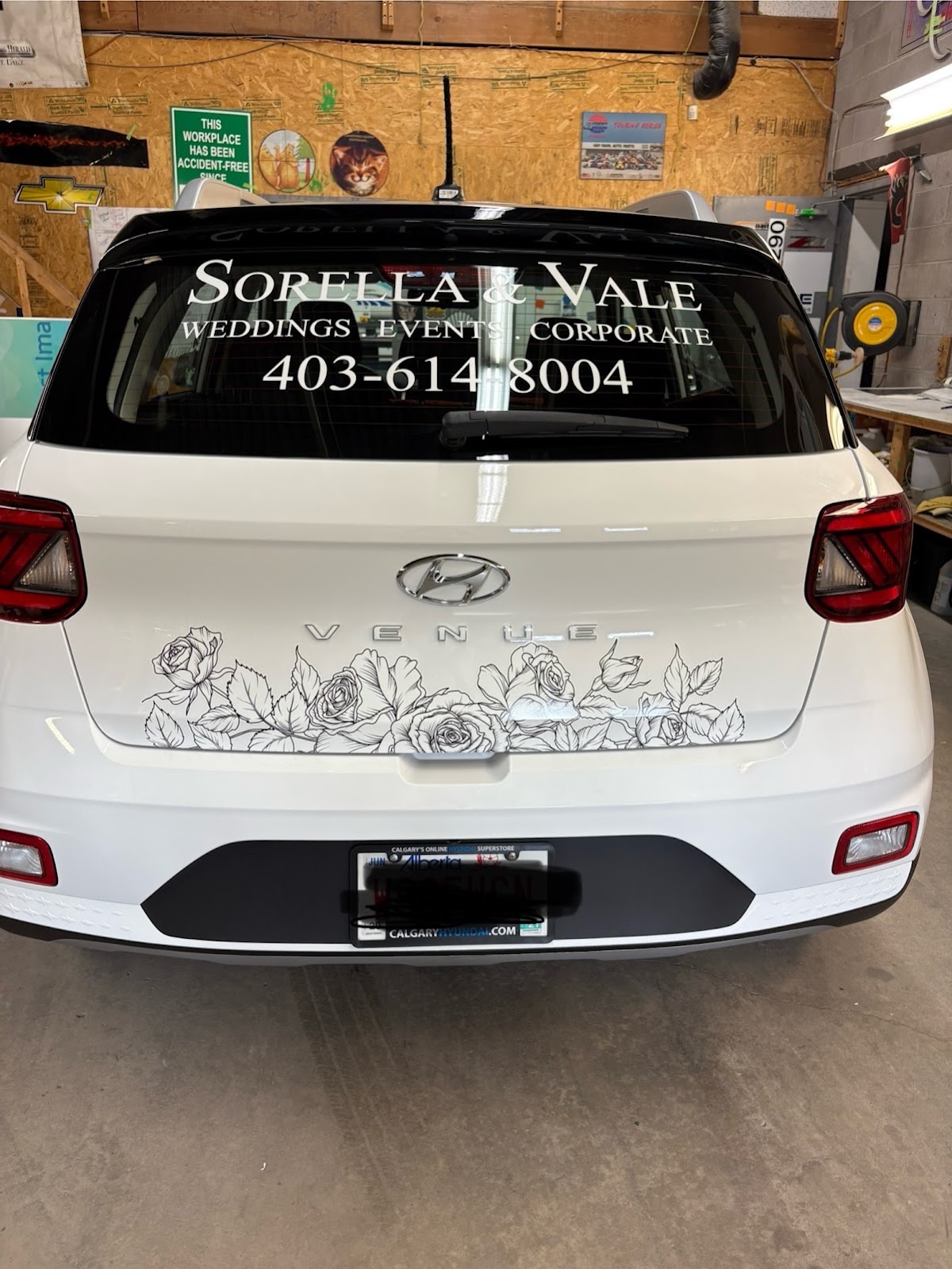 Vehicle wrap work from Auto Graphics Inc