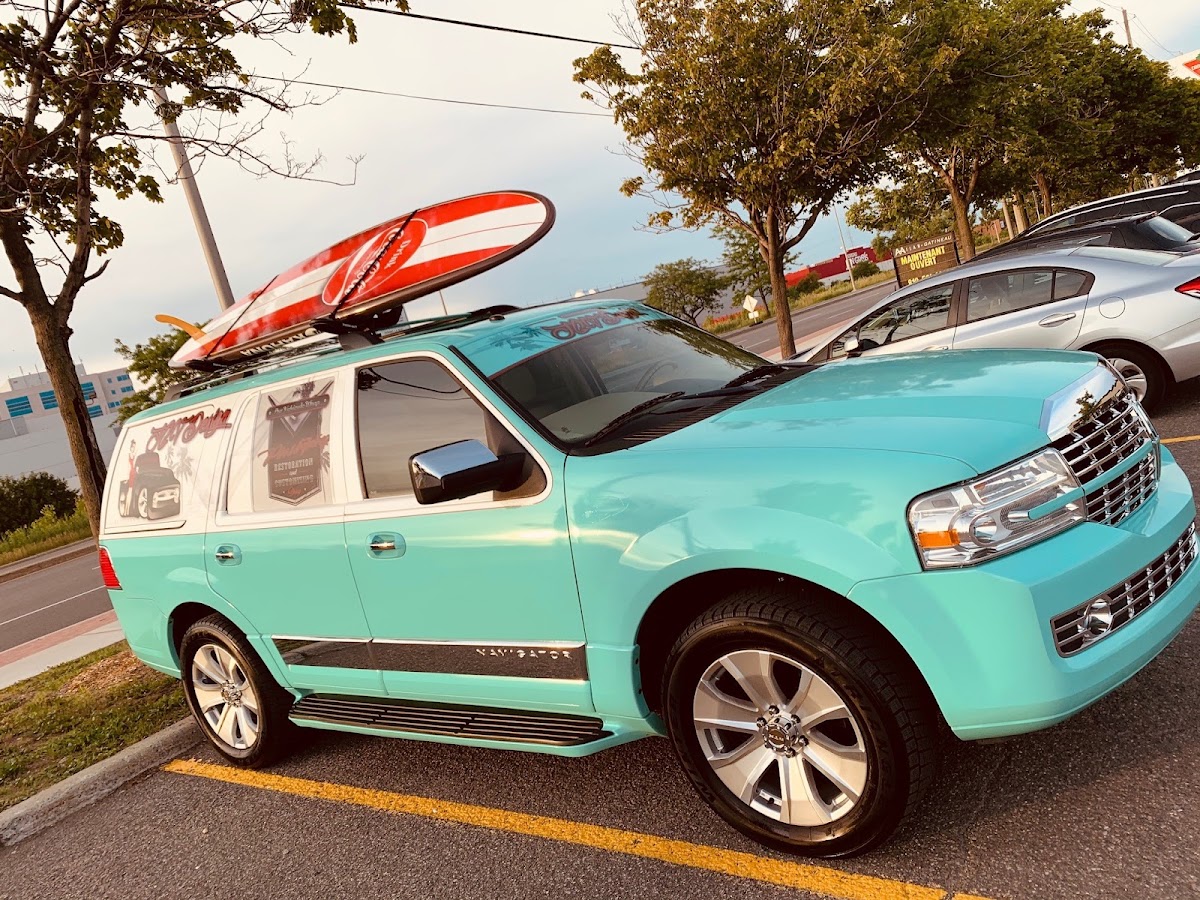 Vehicle wrap work from JGV Design
