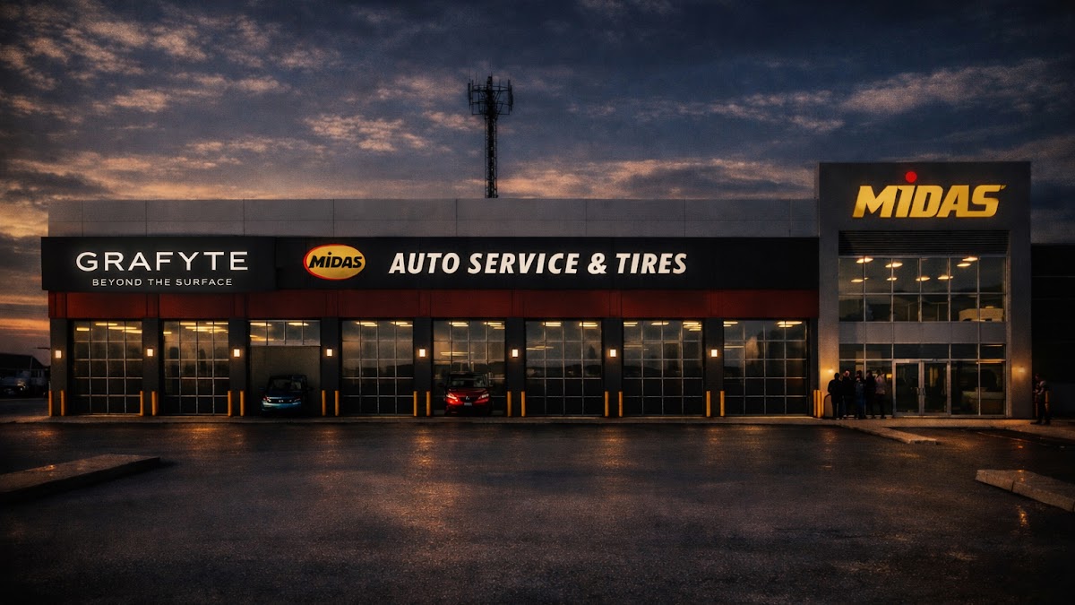 Vehicle wrap work from Grafyte Calgary