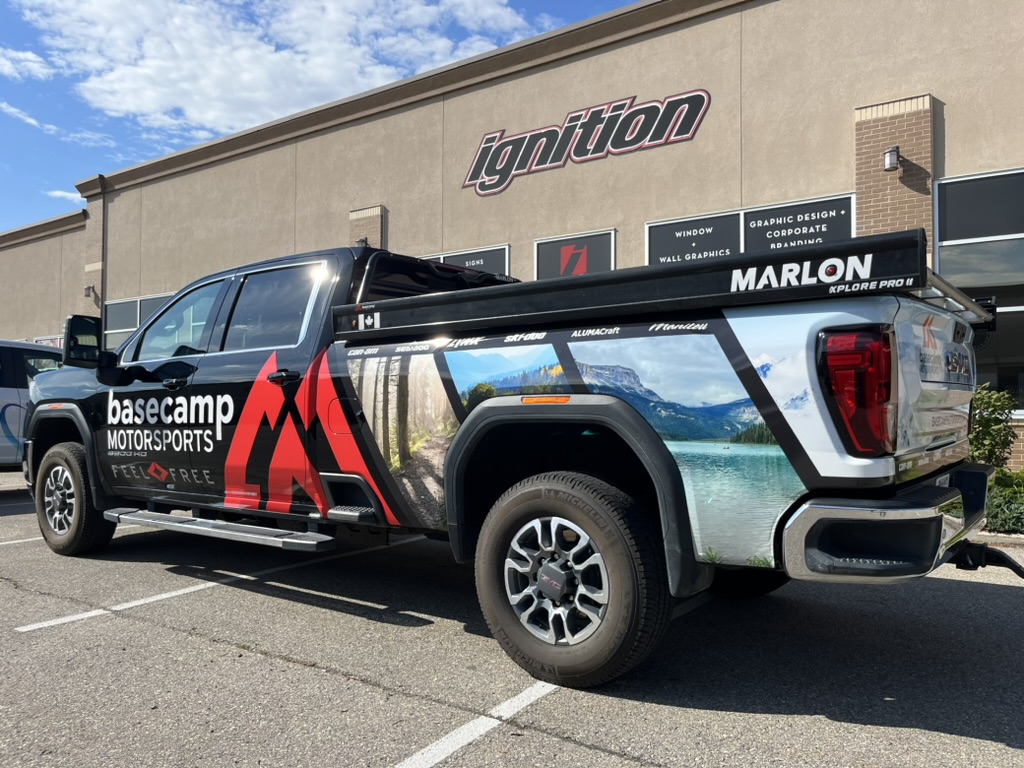Vehicle wrap work from Ignition Digital Graphics Ltd.