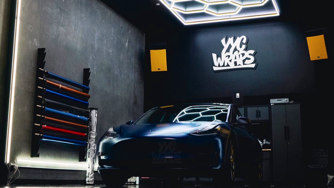 Vehicle wrap work from YYC Wraps