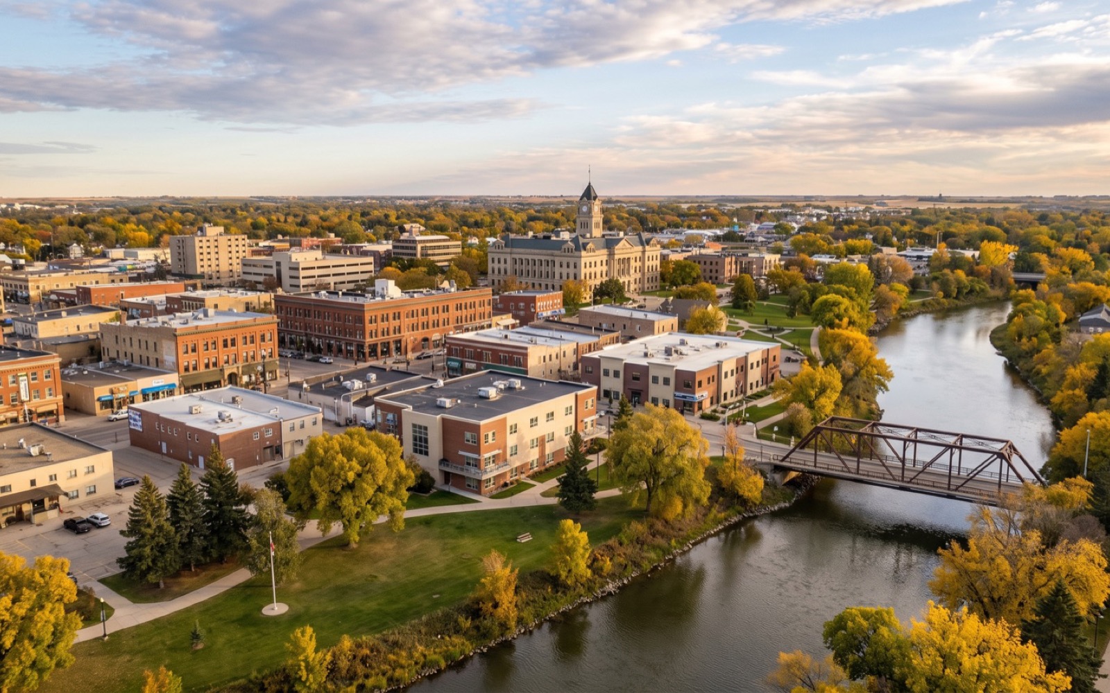 AI-generated editorial landscape inspired by Brandon, Manitoba
