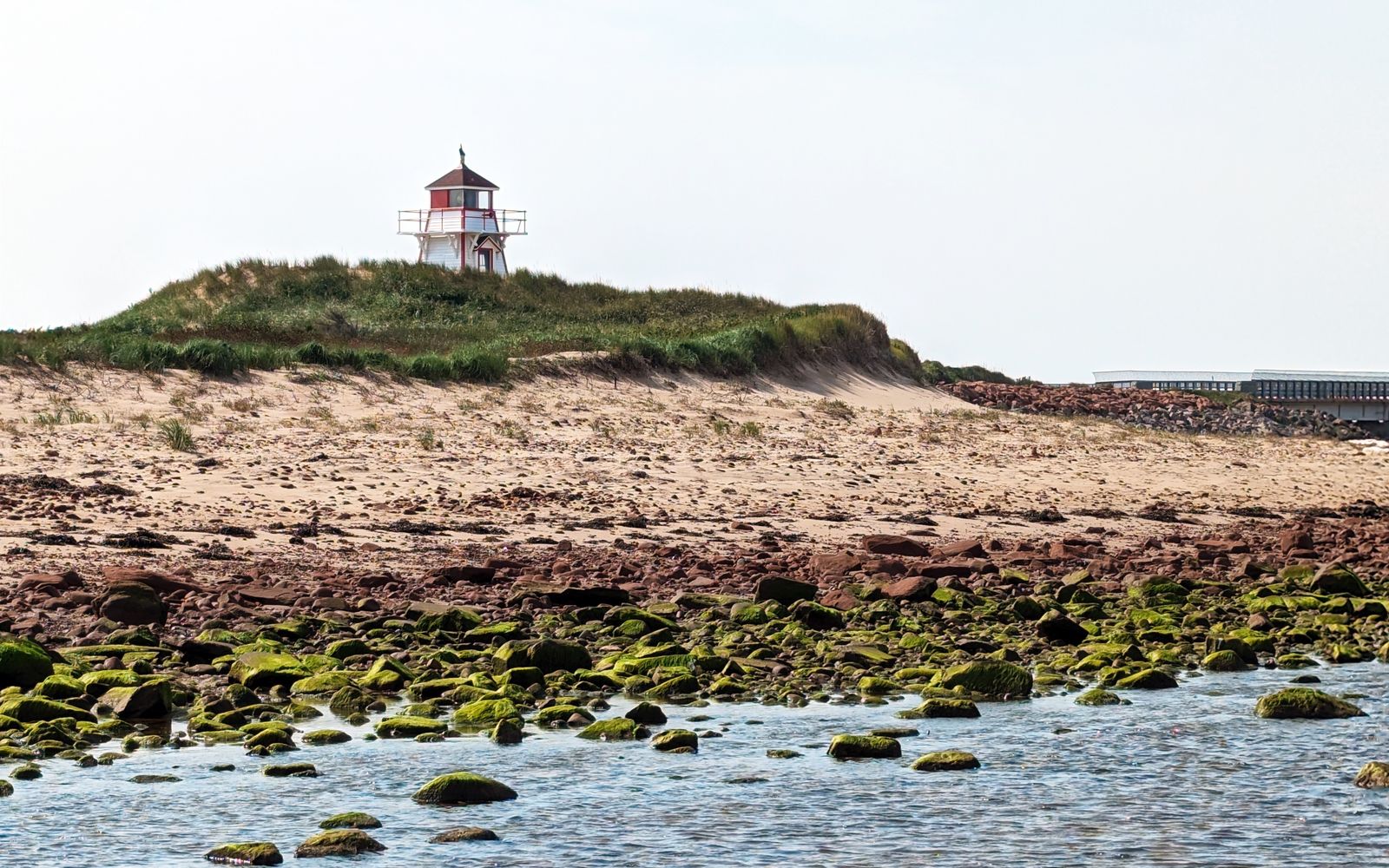Lighthouse on the Charlottetown coastline