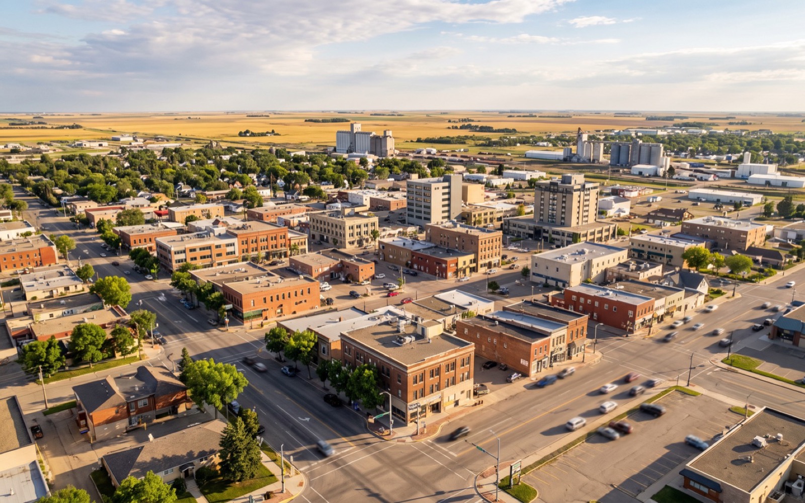 AI-generated editorial landscape inspired by Lloydminster, Saskatchewan