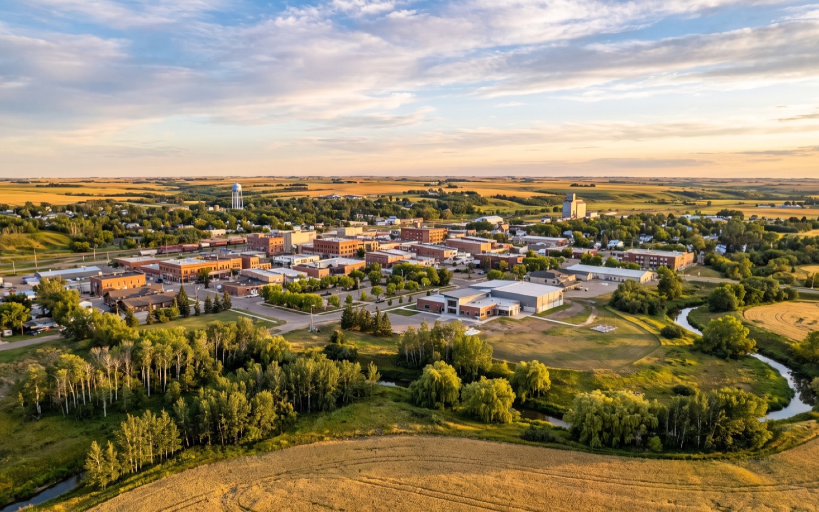 AI-generated editorial landscape inspired by Yorkton, Saskatchewan